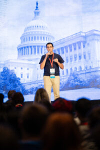 Maurits Acosta at the LEAD Conference in November. Photo by Allyssa Hynes/NASSP. 